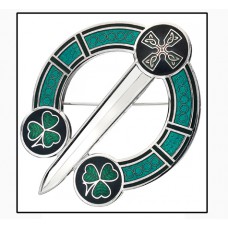 BROOCH CELTIC SHAMROCK TARA